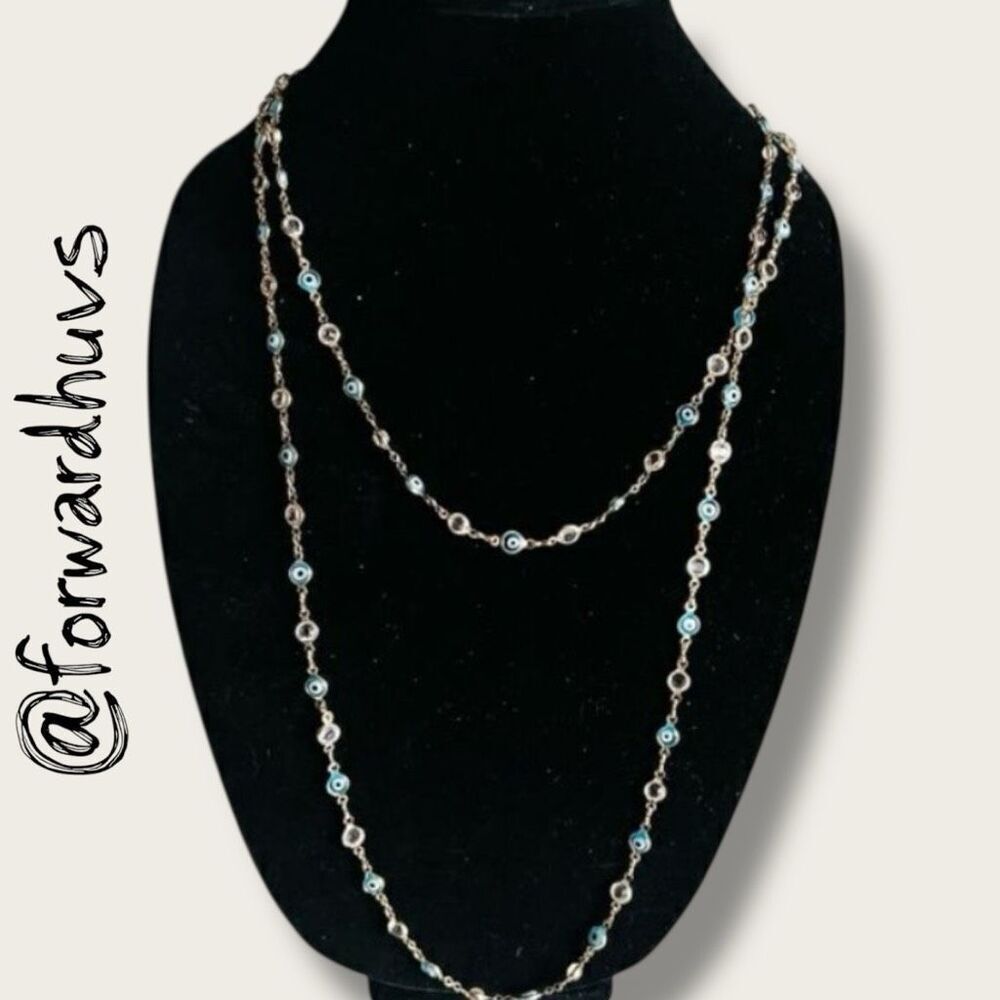 Natasha Evil Eye Necklace by Natasha Couture